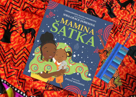 Kniha + africká záložka