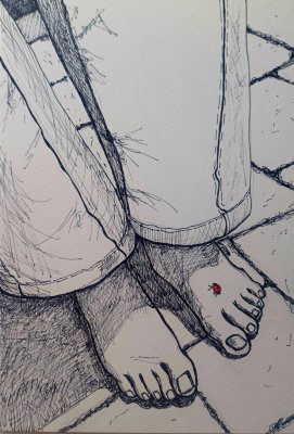 Originálny obraz 24 od ilustrátorky (A4)