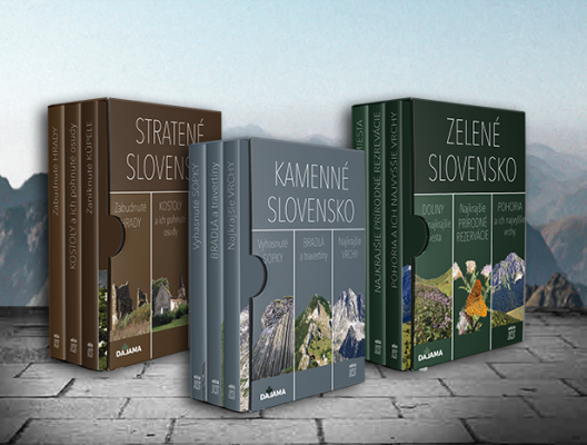 Trilógia kníh Kamenné Slovensko + trilógia kníh Stratené Slovensko  + trilógia kníh Zelené Slovensko 