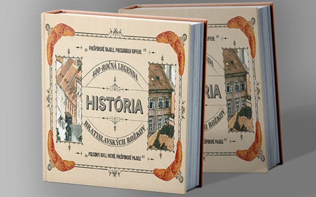 2 ks kníh  400 ročná legenda. História bratislavských rožkov