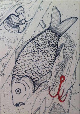 Originálny obraz 29 od ilustrátorky (A4)