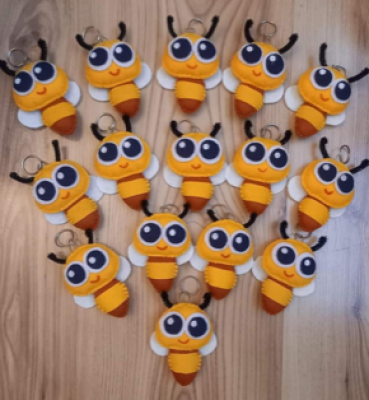 Prívesok na kľúče Čmeliačik