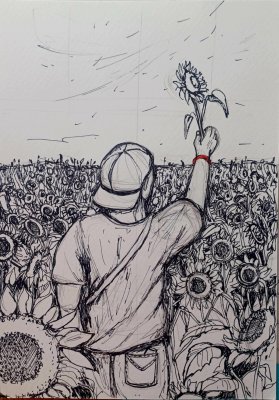 Originálny obraz 26 od ilustrátorky (A4)