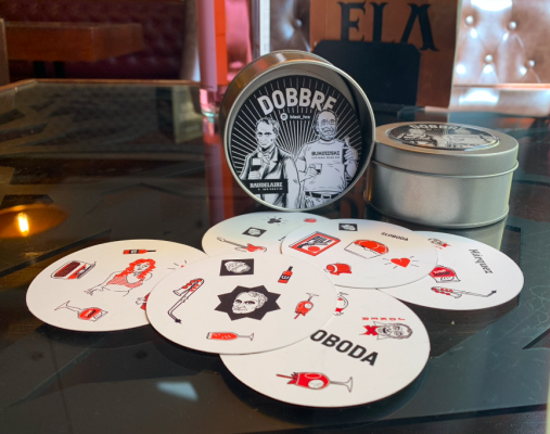 Dobbre - Bukowski & Baudelaire bar dobble