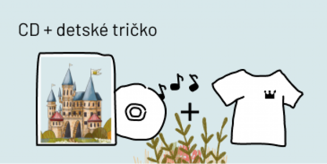 CD + detské tričko