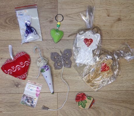 Ručne robené prekvapenie od seniorov 