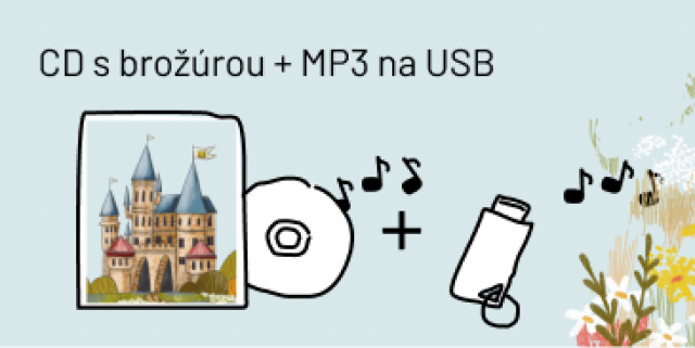 CD s brožúrou + MP3 na USB