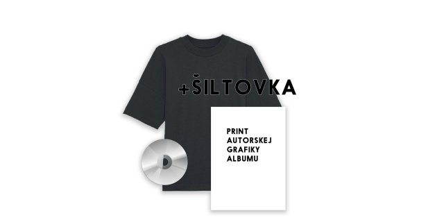 Fyzické CD + tričko + print + šiltovka s grafikou projektu