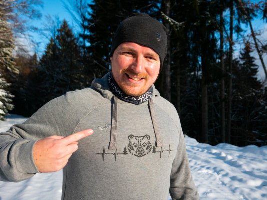 Mikina s logom Turčianskej záhradky