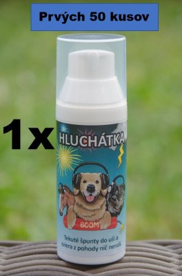 Prvých 50 kusov - 1x Hluchátka - tekuté špunty do uší pre zvieratá (s poštovným)