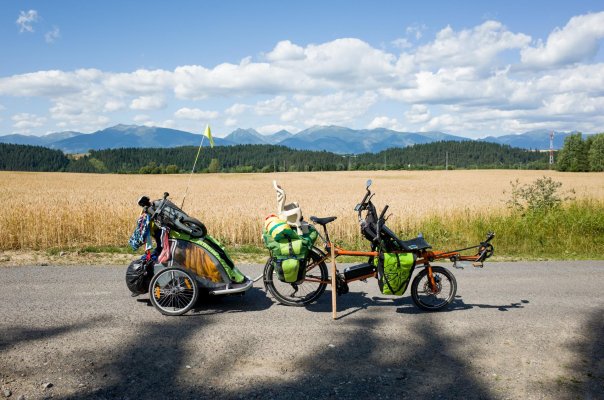 Požičanie turistických vozíčkov / haluzného tandemu Rustyho na víkend