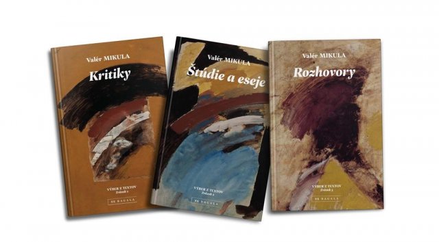 Tri knihy Valéra Mikulu s jeho podpisom + predplatné Rozumu 