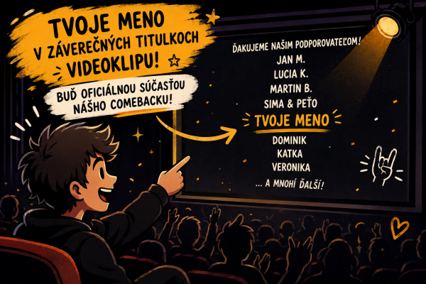 Tvoje meno v záverečných titulkoch