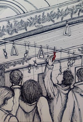 Originálny obraz 9 od ilustrátorky (A4)