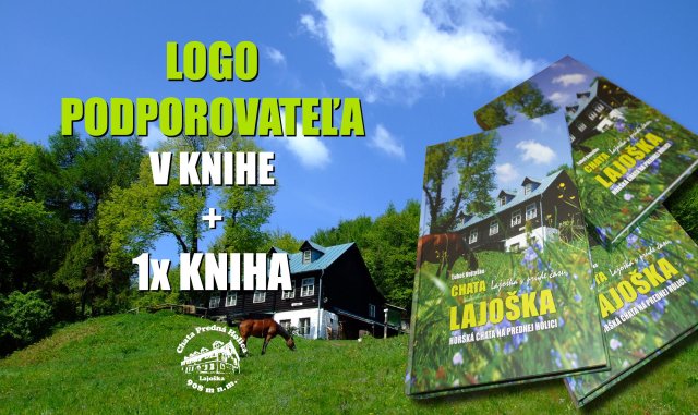 LOGO VAŠEJ SPOLOČNOSTI V KNIHE + 1x KNIHA