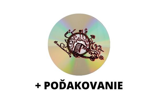 Fyzické CD + špeciálne poďakovanie v booklete albumu