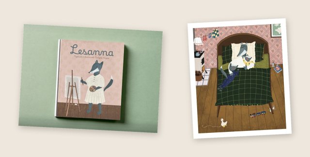 Kniha Lesanna a Print C
