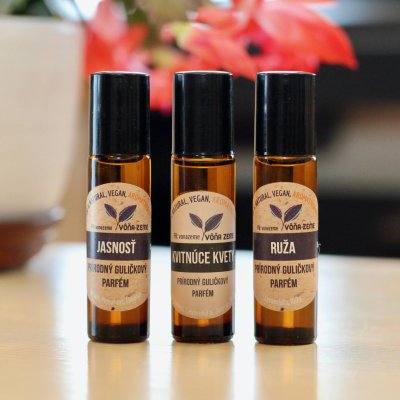 Prírodný parfém Roll on (10 ml) podľa vášho výberu.
