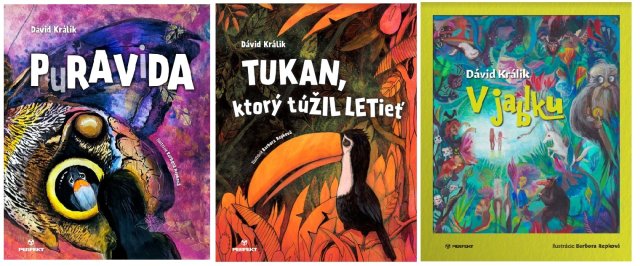 Silná trojka: Jablko, Tukan, PuRA ViDA(knižky)
