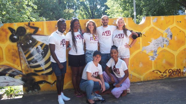 Tričko s logom organizácie ASU