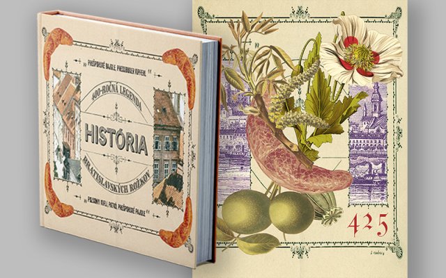Kniha 400 ročná legenda... a grafika: Orechové a makové