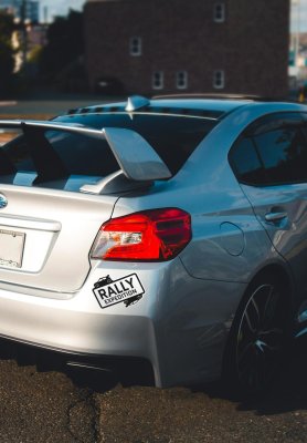 Rally nálepka