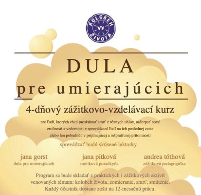 Duly pre umierajúcich - účasť na kurze