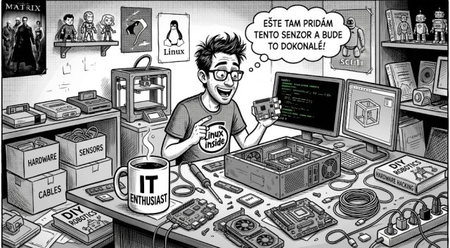 IT Enthusiast (Posedenie s autorom)