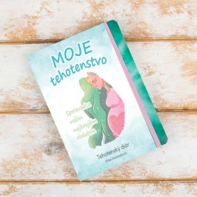 1x diár Moje tehotenstvo