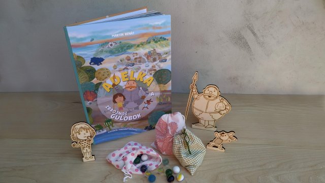 4 knihy + maskoti + sada guľôčok 