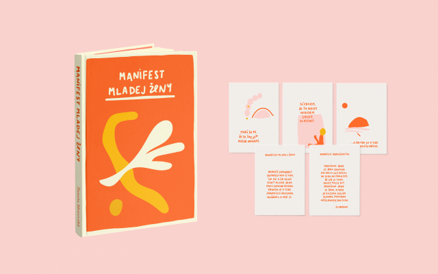 Manifest mladej ženy : Kniha + set 5 pohľadníc