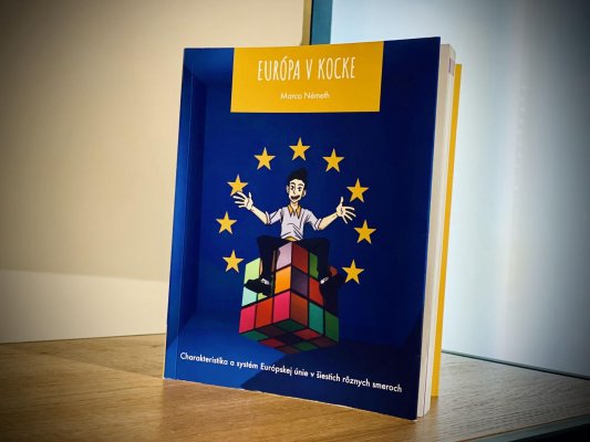 Kniha Európa v Kocke s venovaním 