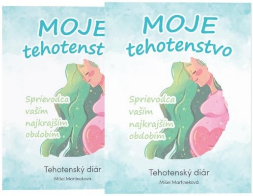 Chcem 1 diár pre seba a 1 diár darovať (2x Moje tehotenstvo)