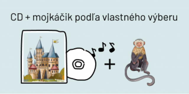 CD + mojkáčik podľa vášho výberu