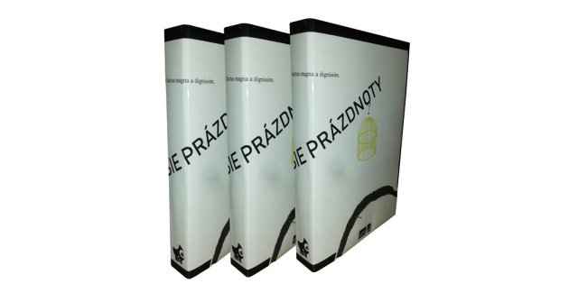3 x kniha Impresie prázdnoty s podpisom autora