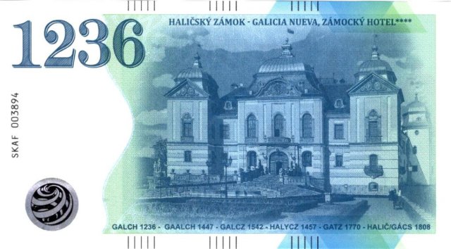 Zberateľská bankovka Halič 1236
