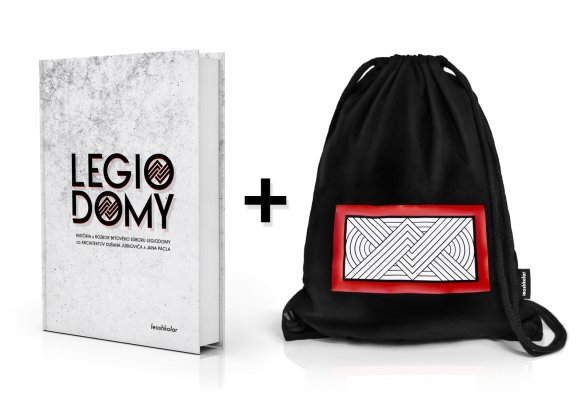 Kniha + Batoh s reliéfom Legiodomov