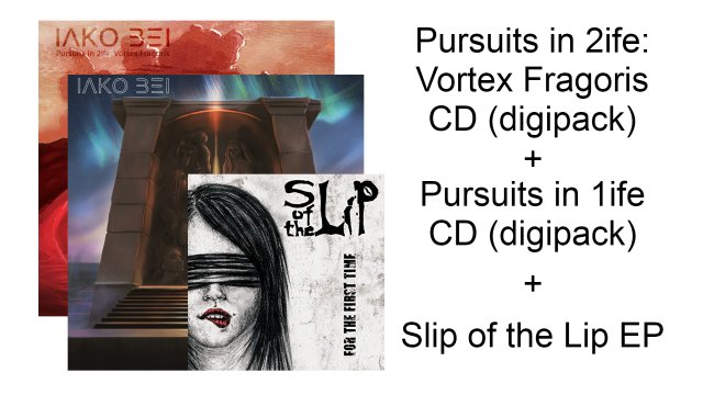 Nový album (CD) + prvý album (CD) + EP (CD)