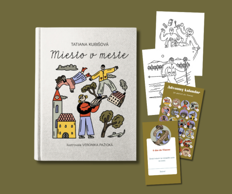 1x kniha Miesto v meste a elektronický balík odmien