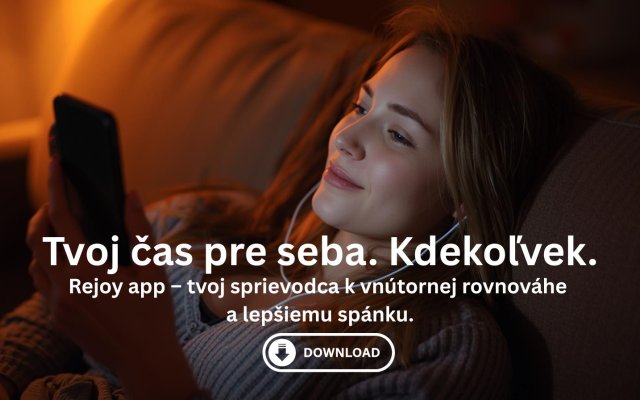 Rejoy - objavte appku pre duševné zdravie a lepší spánok