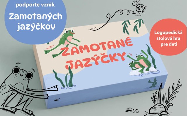 Pomôžte nám vyrobiť logopedickú hru Zamotané jazýčky