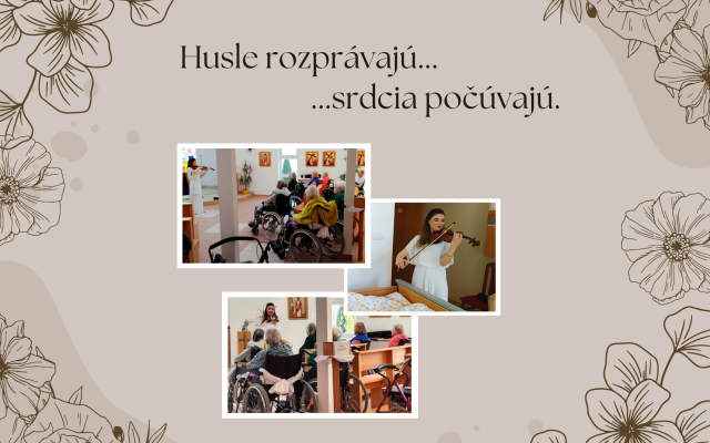 Husľový recitál v domovoch dôchodcov a hospicoch