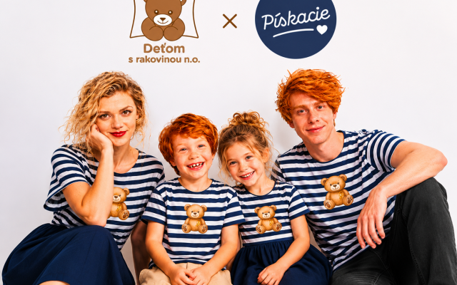 Deťom s rakovinou × Pískacie: kolekcia, ktorá pomáha