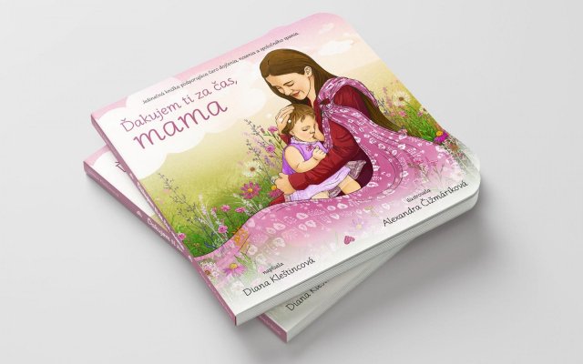 Ďakujem ti za čas, mama - detská kniha na podporu dojčenia