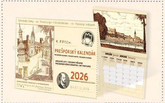 Prešporský kalendár / Pozsonyi naptár / Pressburger Kalender 2026