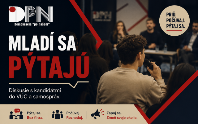 Diskusie s kandidátmi: Rozhoduj o svojej komunite