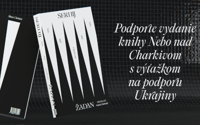 Vydanie knihy Nebo nad Charkivom s výťažkom na podporu Ukrajiny