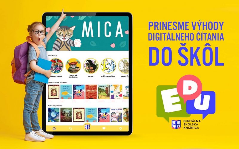 KUBO EDU - prvá digitálna školská knižnica