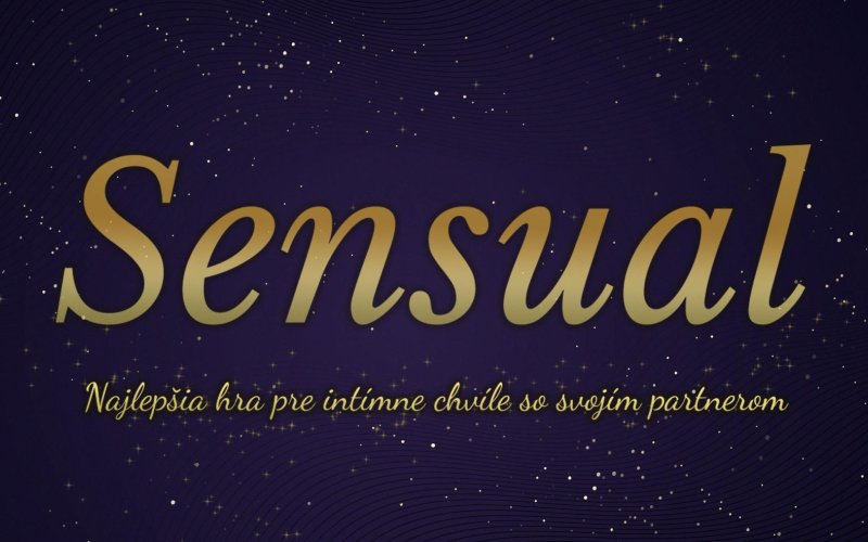 Sensual - intímna hra pre páry je vstupenkou do nových dimenzií
