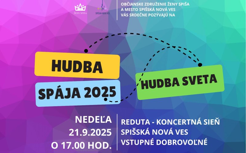 Hudba spája 2025 - hudba sveta
